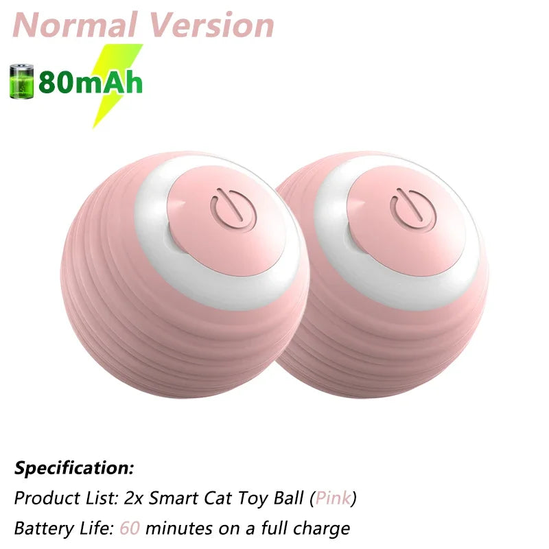 Electric Interactive Rolling Ball for Cats - Smart Toy and Game Accessory